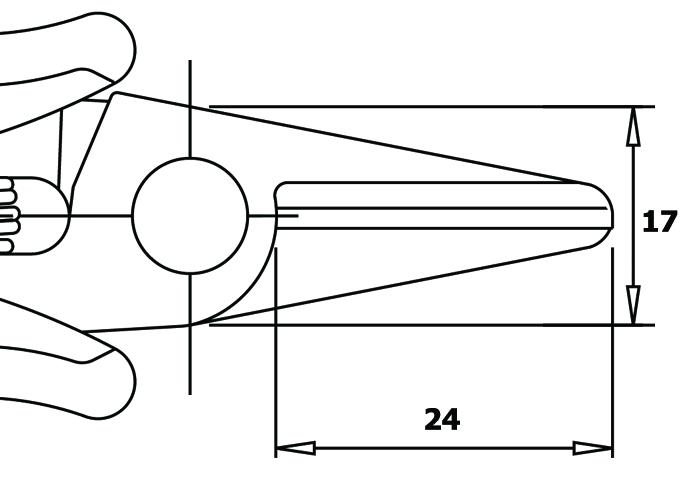 Piergiacomi CS 30 L olló