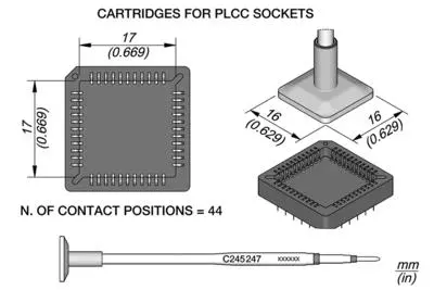 JBC C245-247 Forrasztópákacsúcs