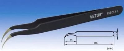 Vetus csipesz ESD-15